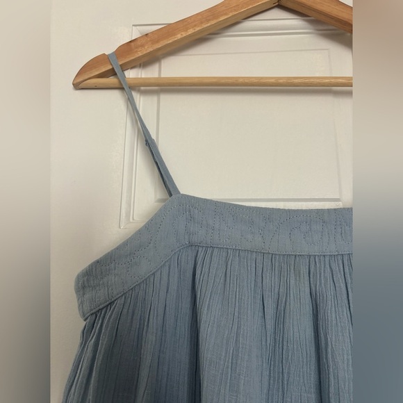 H&M Blue Sleeveless Spaghetti Strap Sundress - Picture 5 of 6